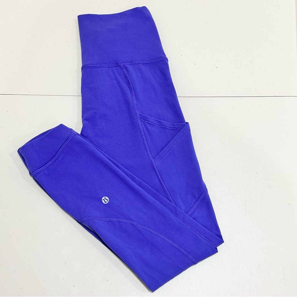 Lululemon Wunder Train HR Tight‎ 27”Pockets Everlux Size 4